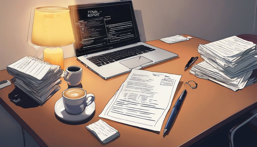 finalizing project completion phase