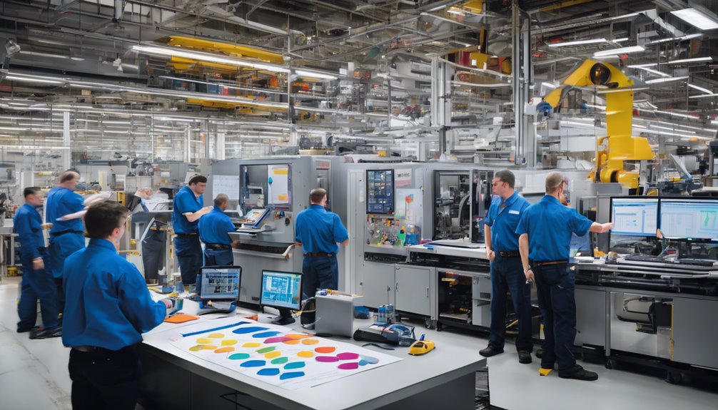 industries implementing six sigma