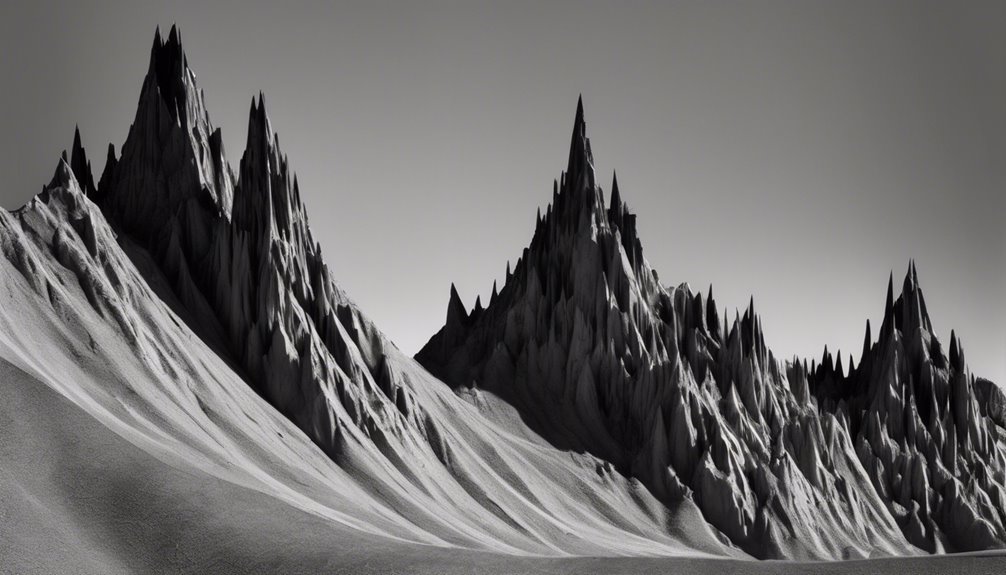 two distinct peaks present