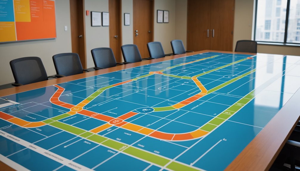 visualize organized workflow processes