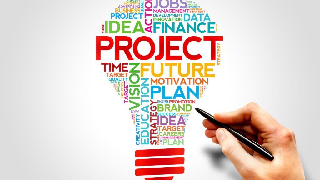 Project planning concept highlighting innovation and strategic thinking in the DMAIC Methodology.