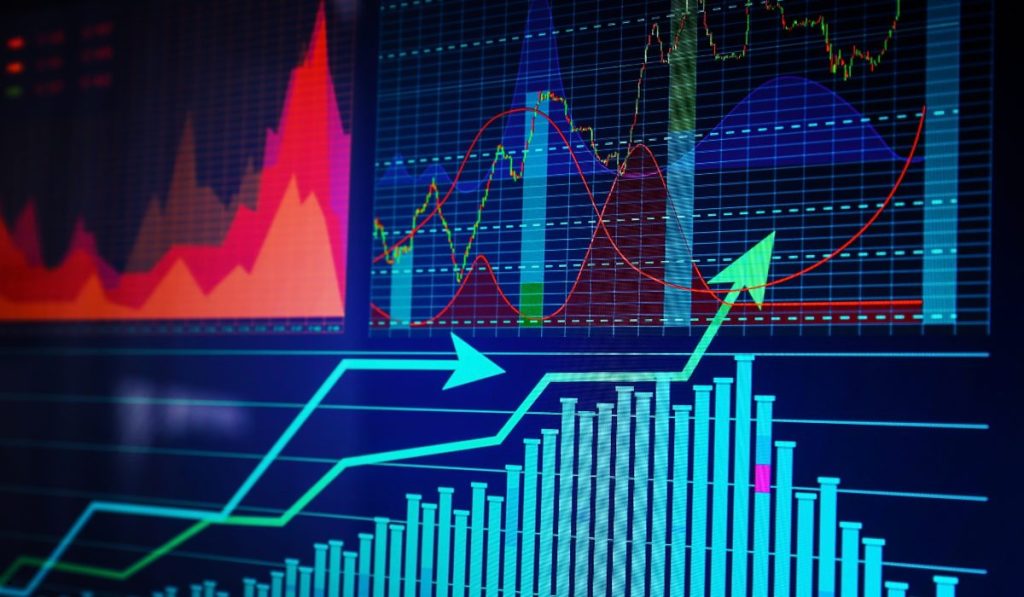 Financial analytics dashboard displaying market trends and statistical visualization relevant to Normal Probability Plot R interpretation.