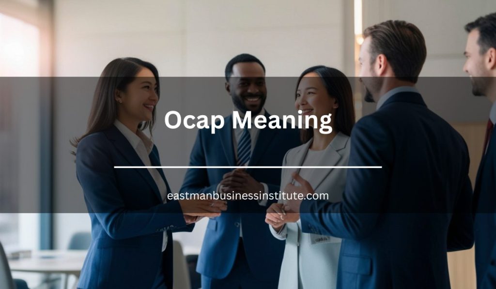 Featured banner illustrating the OCAP (Out of Control Action Plan) concept with a business team collaborating on quality control and corrective actions.