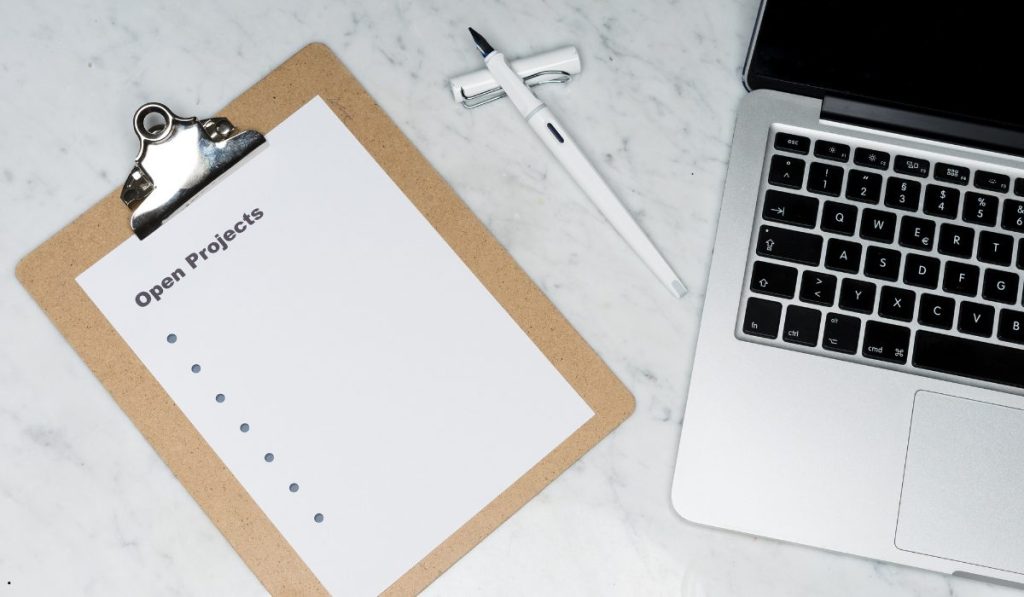 Project planning checklist representing Process Cycle Time for organizing and monitoring workflow progress.