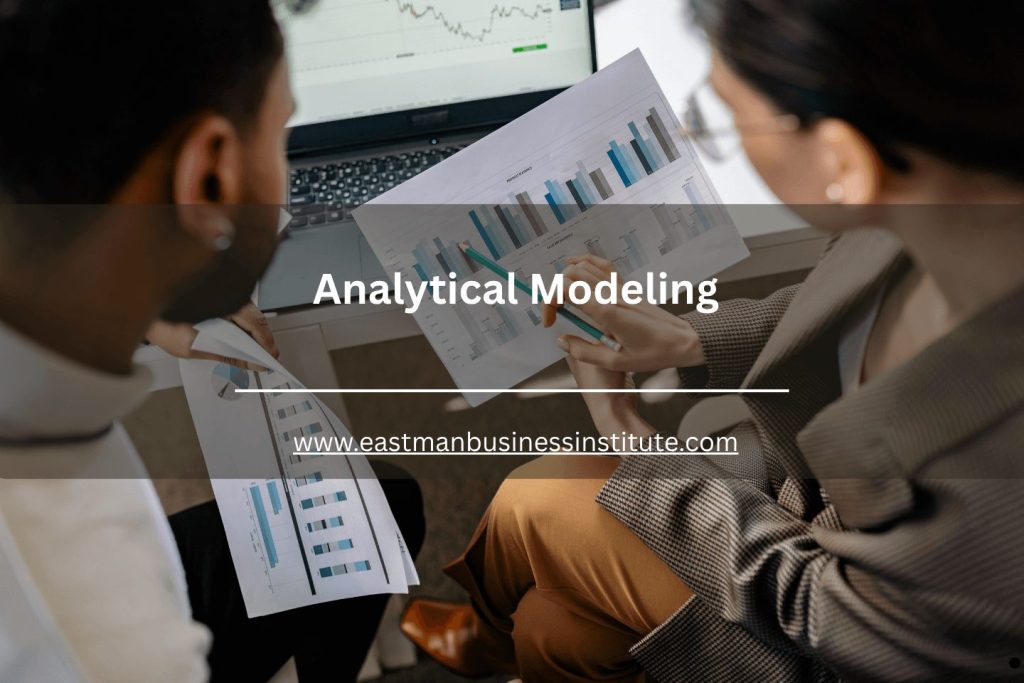 Team collaboration session focused on analytical modeling, data visualization, and financial performance reporting for business insights.