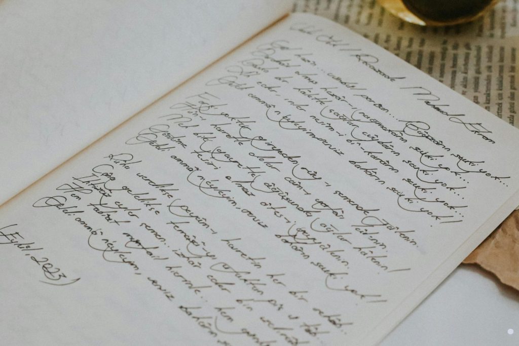 Example of a personal recommendation letter with handwritten notes, professional references, and endorsement content.