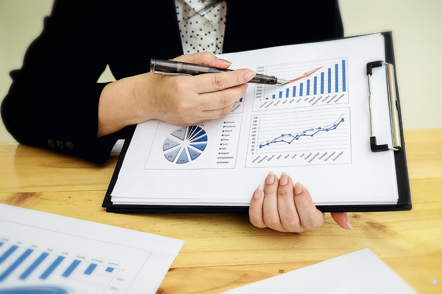 Lean process improvement presentation reviewing business metrics, workflow performance, and continuous improvement strategies.